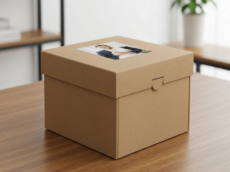 Hộp carton đựng ảnh cưới