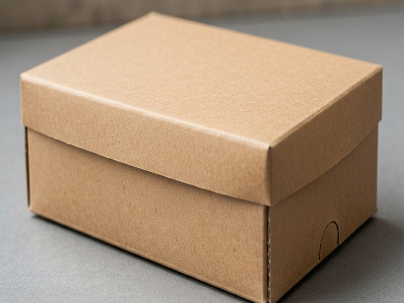 Thông số hộp carton 15x12x10cm 3 lớp sóng b mặt nâu đáy mộc