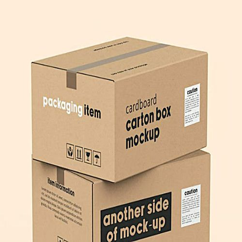 Hộp carton 40x25x20cm nắp đối, 3 lớp, sóng B, mặt nâu đáy mộc