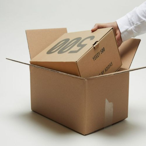 Hộp carton 40x25x25cm nắp đối, 3 lớp, sóng B, mặt nâu đáy mộc