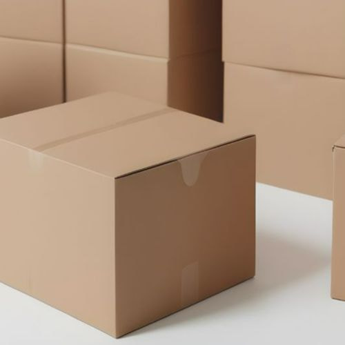 Hộp carton 31x31x31cm nắp đối, 3 lớp, sóng C, mặt nâu đáy mộc
