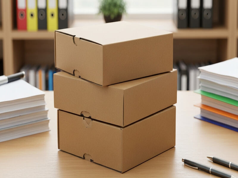 Ưu điểm khi dùng thùng carton đựng chứng từ đúng kích thước