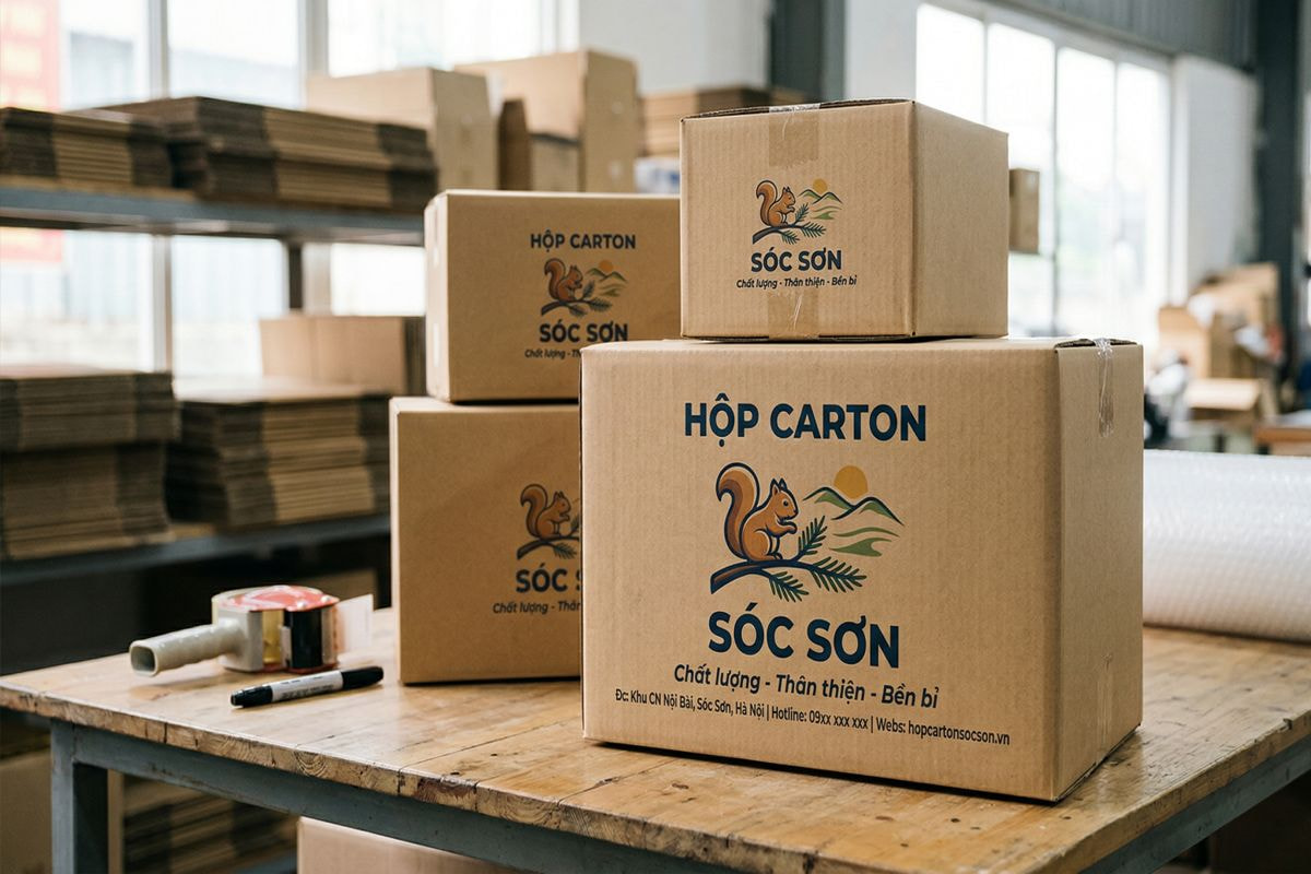 Hộp carton Sóc Sơn