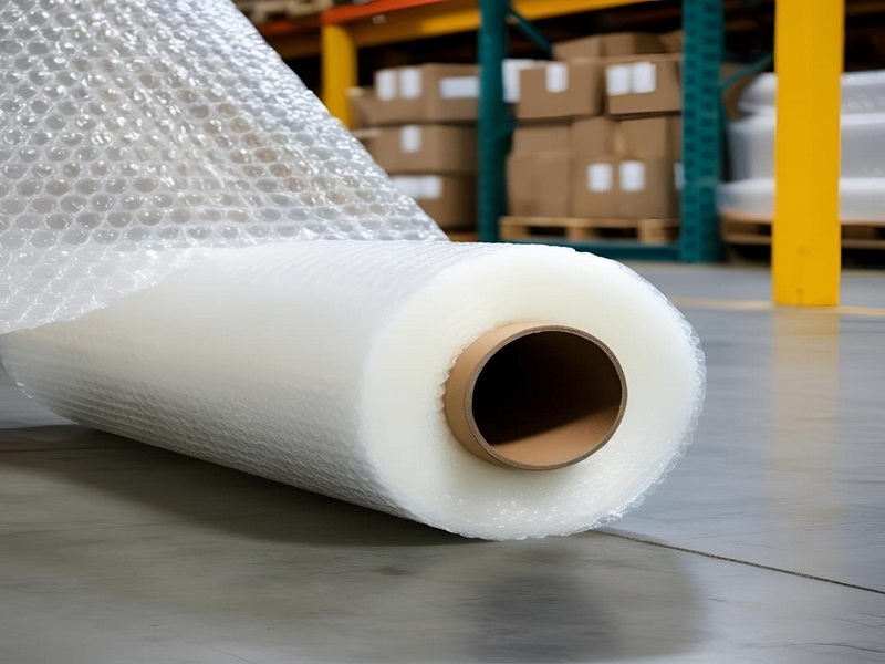 Màng bọc xốp nổ thường được dùng phổ biến trong ngành công nghiệp điện tử, bảo quản, vận chuyển đồ thủy tinh, đồ gốm sứ, thực phẩm