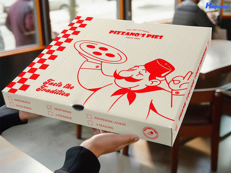 Chất liệu giấy sản xuất hộp đựng bánh pizza