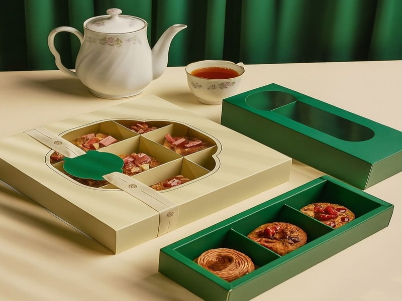 Hộp chia ngăn đựng cupcake