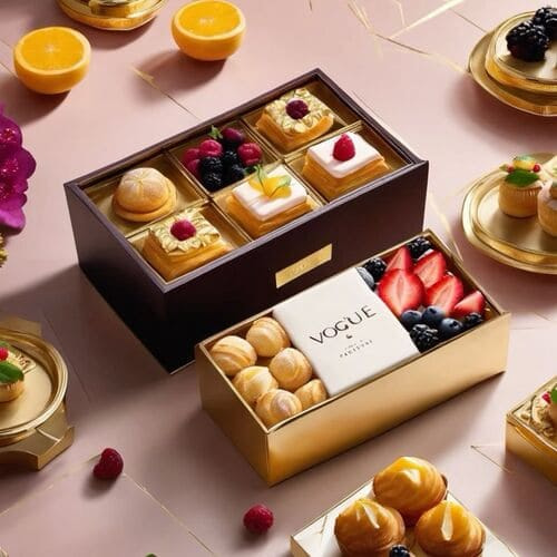 Hộp đựng bánh ngọt mẫu 14