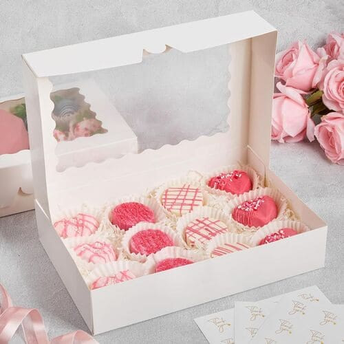 Hộp đựng bánh ngọt mẫu 4