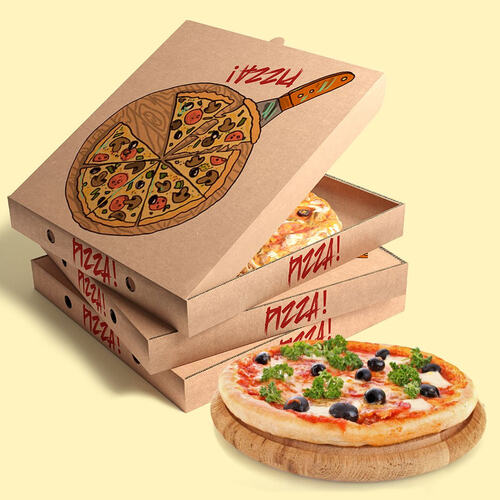Hộp đựng bánh pizza mẫu 2
