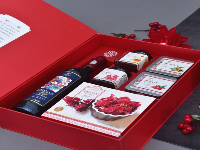 Hộp đựng quà Tết: