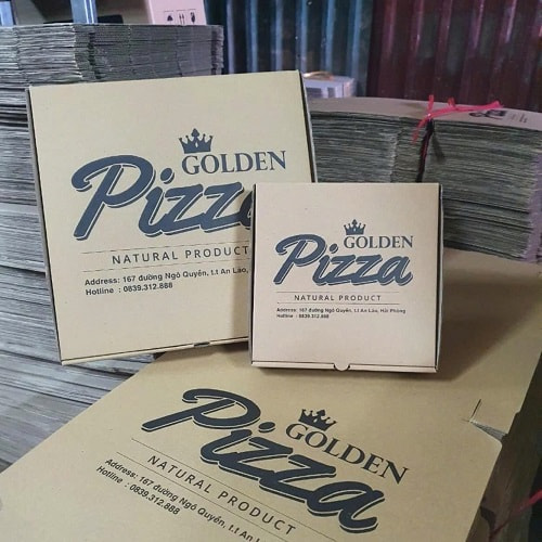 Hộp pizza in