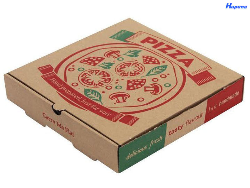 Hupuna chuyên sản xuất và in hộp pizza giấy Kraft uy tín, giá tốt