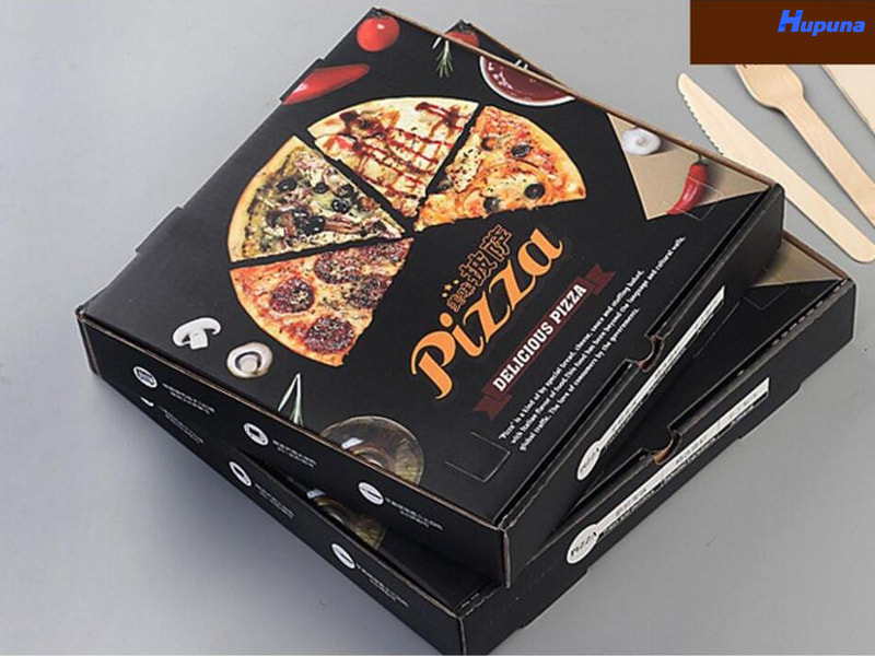 Hupuna xưởng sản xuất và in hộp đựng bánh pizza chất lượng