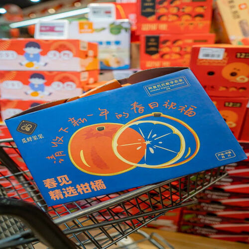 Mẫu hộp carton đối khẩu in 3 màu ảnh 3