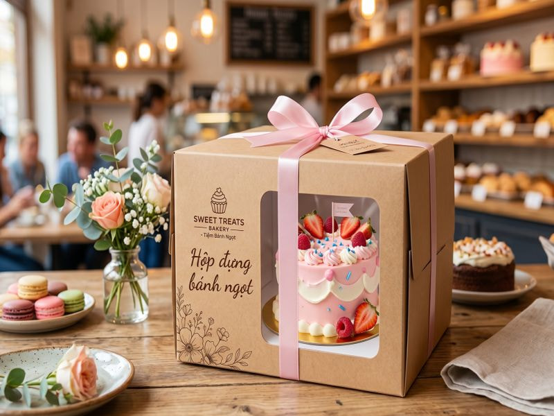 Những lưu ý khi đặt mua hộp đựng bánh ngọt
