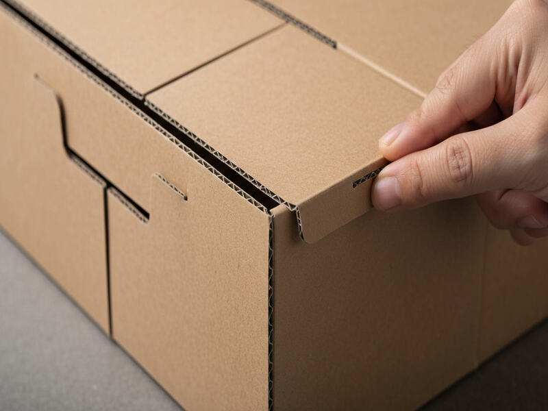 Hộp carton nắp gài 35.5x35.5x3.5cm