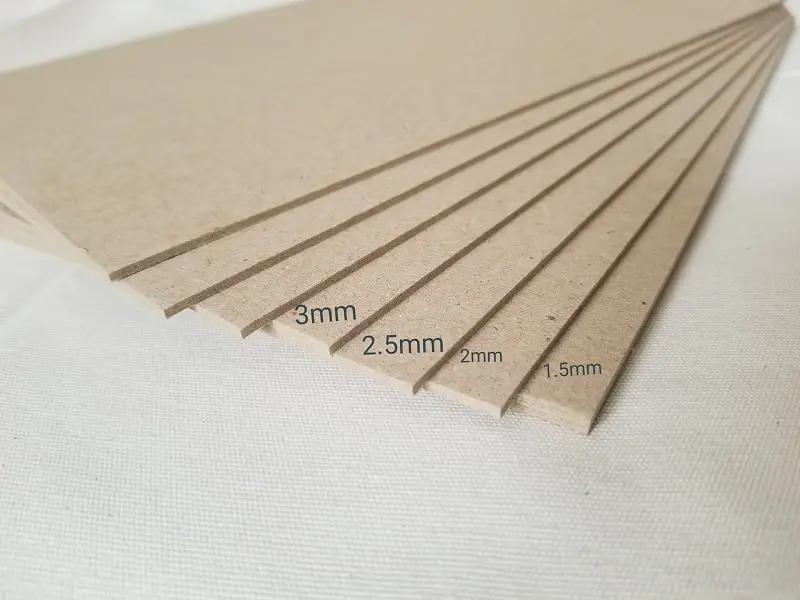 bìa carton lạnh, bìa carton cứng