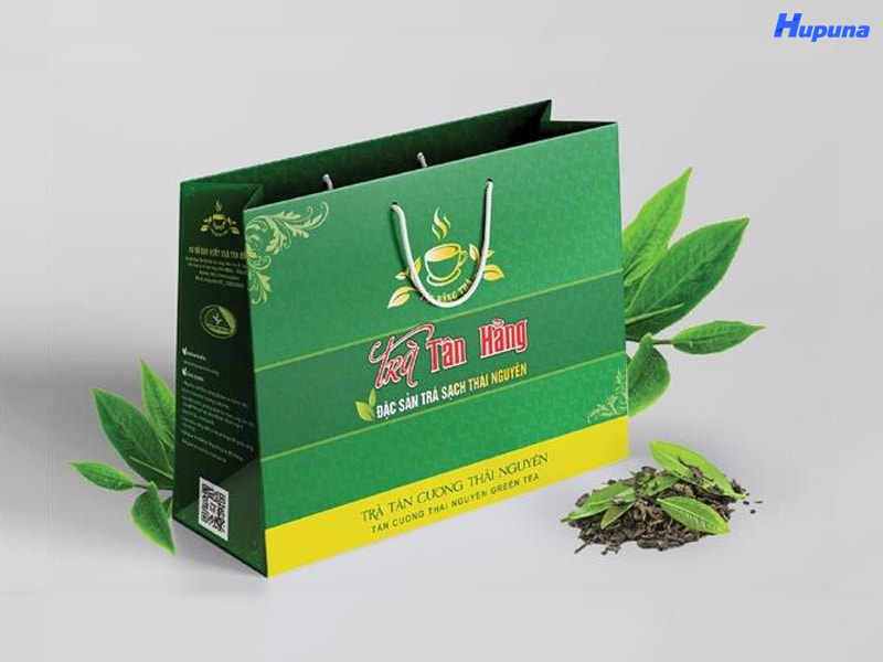 Các bước trong quy trình sản xuất và in ấn túi giấy đựng trà