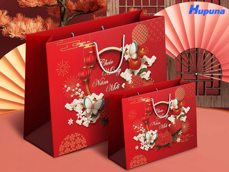Các kiểu dáng túi đựng quà tết