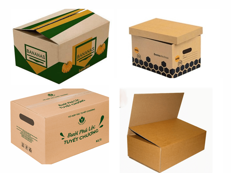 Top những mẫu thùng carton thiết kế đẹp, phổ biến trên thị trường