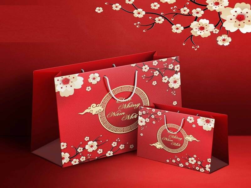 Túi đựng quà Tết
