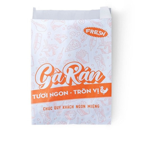 Túi giấy đựng gà rán ảnh 4