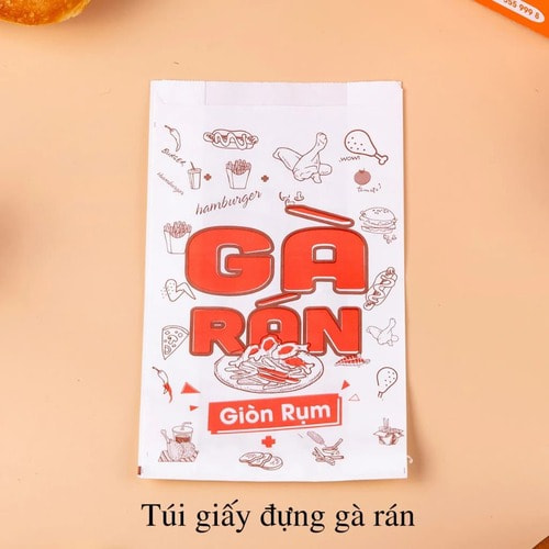 Túi giấy đựng gà rán