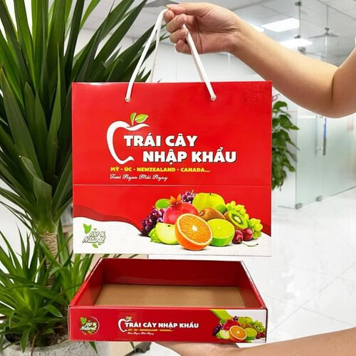 Túi giấy đựng hoa quả loại 3kg