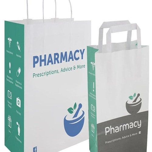 Túi giấy đựng thuốc tây ảnh 1