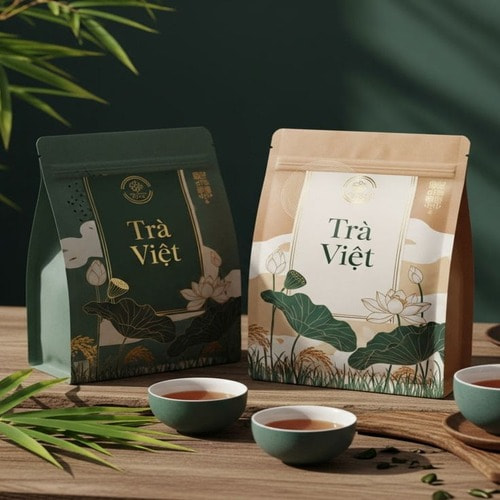 Túi giấy đựng trà