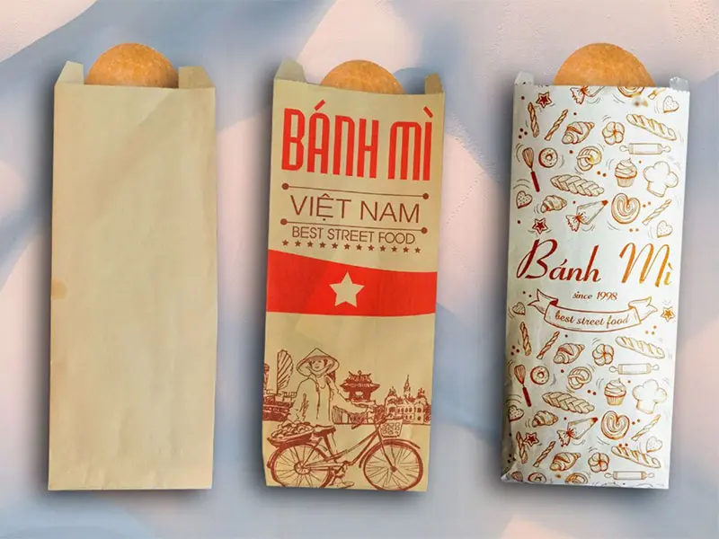 Túi giấy đựng bánh mì