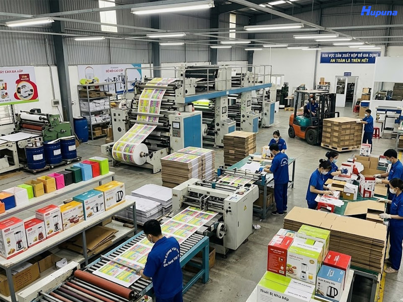 Hupuna chuyên sản xuất thùng carton cho hàng gia dụng uy tín, giá tốt