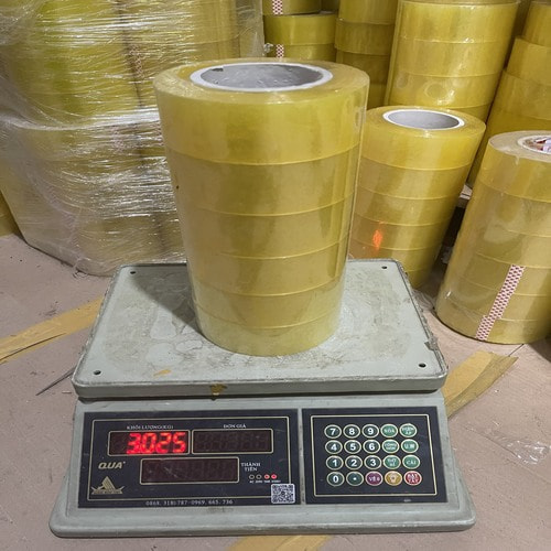 Băng dính 3kg/cây lõi giấy 5mm ảnh 3