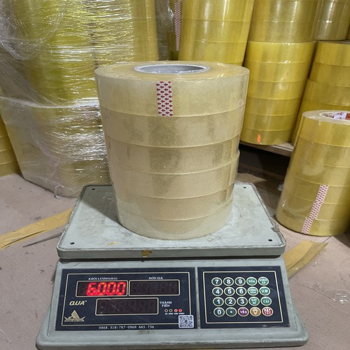 Băng dính 6kg/cây lõi nhựa 10mm ảnh 2