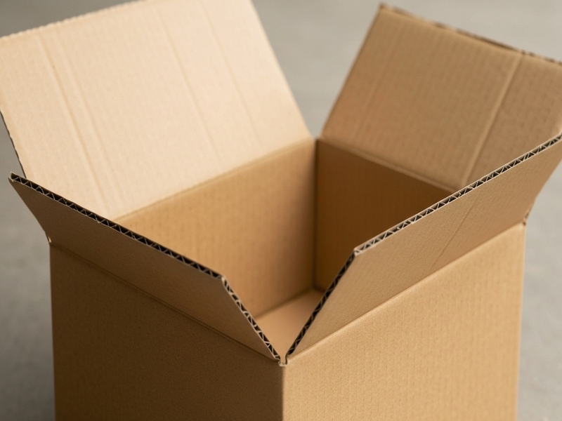 Cấu tạo hộp carton 18x10x8cm nắp đối 3 lớp