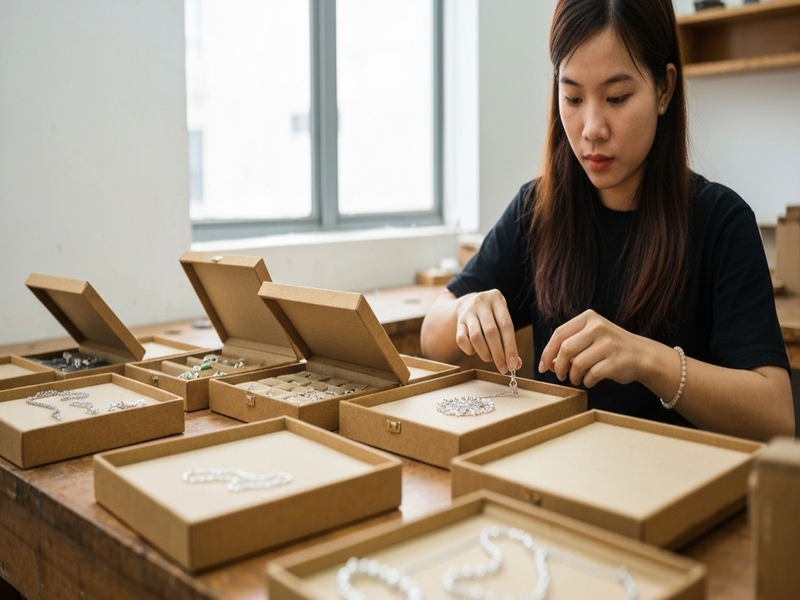Đóng gói trang sức, đá quý và phụ kiện cao cấp