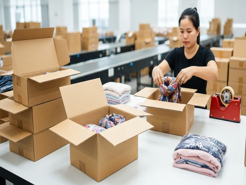 Đóng gói và lưu kho tối ưu cho thương mại điện tử