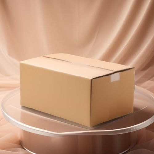 Hộp carton 12x10x5cm nắp đối, 3 lớp, sóng B, mặt nâu đáy mộc