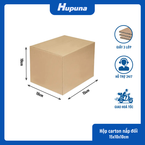 Hộp carton 15x10x10cm nắp đối 3 lớp(1)