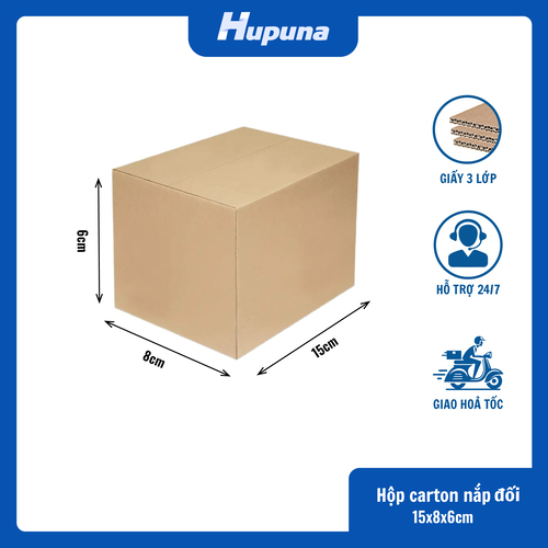 Hộp carton 15x8x6cm nắp đối 3 lớp(1)