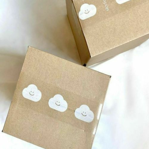 Hộp carton 16x6x6cm nắp đối 3 lớp, sóng B, mặt nâu đáy mộc Hupuna.com