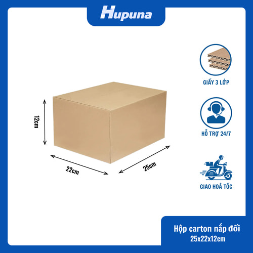 Hộp carton 25x22x12cm nắp đối 3 lớp(1)