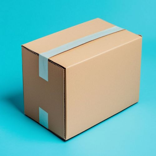 Hộp carton 28x24x11cm nắp đối 3 lớp, sóng B, mặt nâu đáy mộc