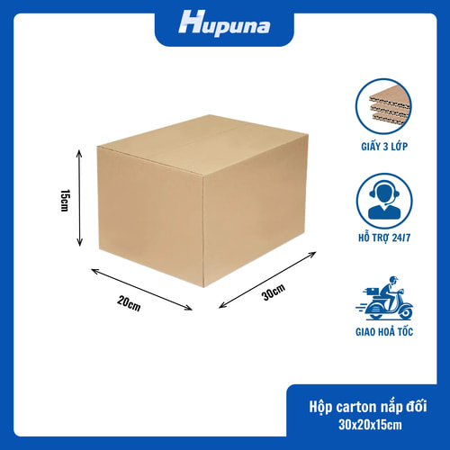 Hộp carton 30x20x15cm nắp đối 3 lớp(1)
