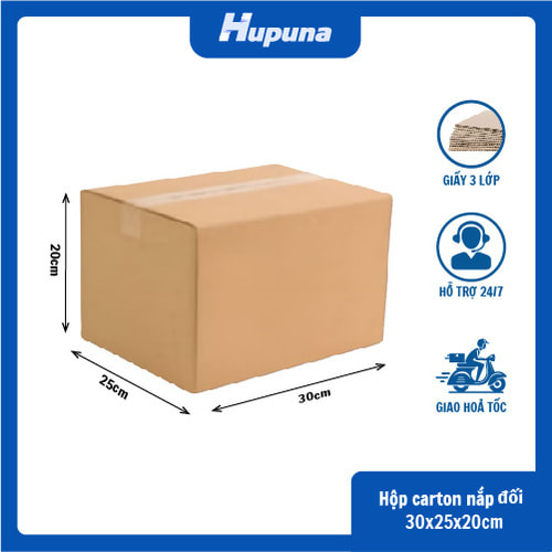 Hộp carton 30x25x20cm nắp đối 3 lớp(1)