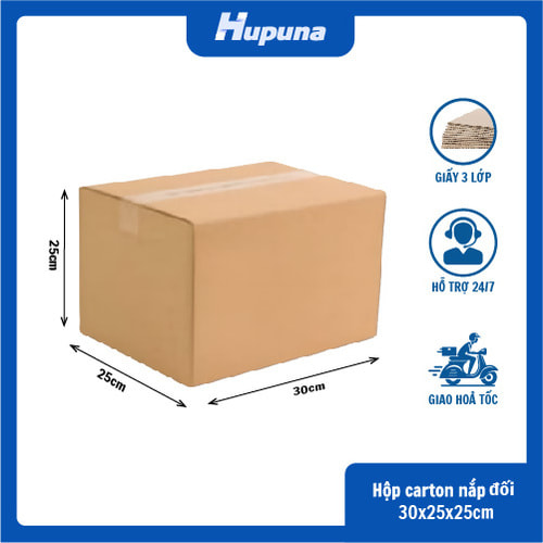 Hộp carton 30x25x25cm nắp đối 3 lớp(1)