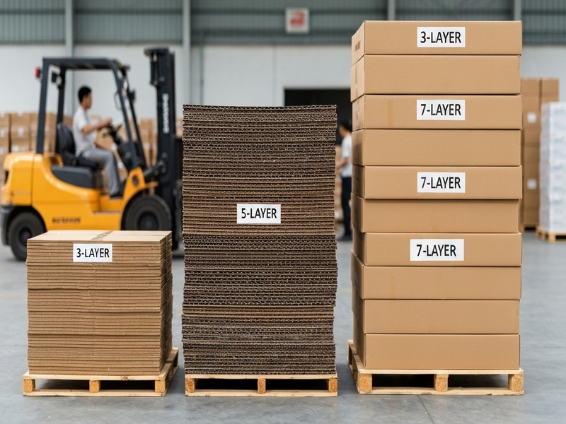 Thông số hộp carton 20x12x8cm nắp đối 3 lớp
