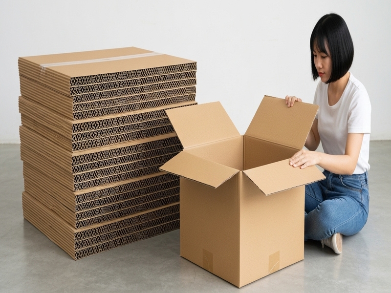 Thông số sản phẩm hộp carton 40x30x20cm nắp đối 3 lớp