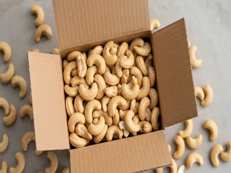 Thùng carton đựng hạt điều