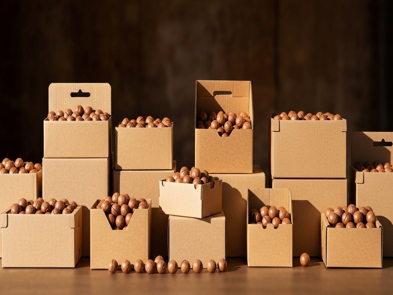 Thùng carton đựng hạt macca